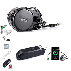 BAFANG BBS01B 36V 250W / 350W / 500W Kit de Conversión de Bicicletas Eléctricas, Batería de Tubo descendente Opcional de 36 V 7,8Ah/10Ah/15,6Ah/17,4Ah características