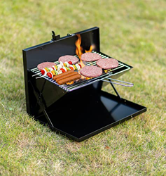 Urgarden Parrilla plegable para barbacoa, patio, portátil, barbacoa, de acero inoxidable, pequeña parrilla plegable para cocina, jardín, patio, viajes precio