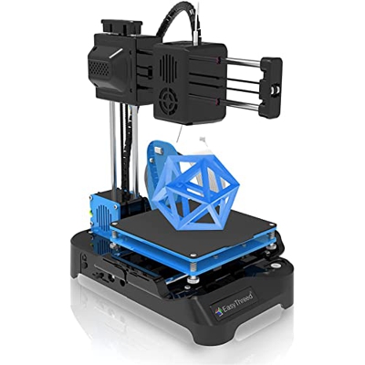 Easythreed K7 Mini Impresora 3D para niños, Primera Impresora para Principiantes, extrusor Mejorado con extraíble magnético