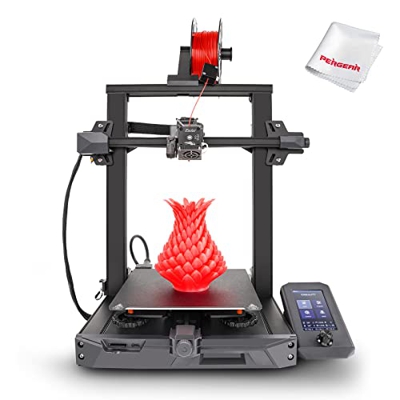 Creality Ender-3 S1 Impresora 3D, CR Touch, nivelación automática de la Cama, Alta precisión con Doble Eje z, extrusor de Doble Engranaje Sprite Direc