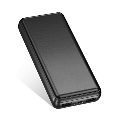 Batería Externa 26800mAh, con 2 USB Salidas Power Bank Portátil Compatible para Movil Xiaomi Redmi Samsung Huawei y más Smartphone