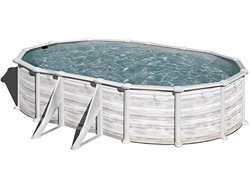 Gre KITPROV508N – Piscina Desmontable con decoración nórdica, 500 x 300 x 132 cm, filtración 6 m3/h, con Postes Laterales precio