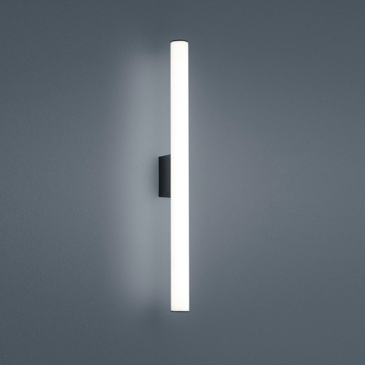 Helestra Loom lámpara de espejo negro 60 cm