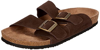 JACK & JONES JFWCROXTON Suede, Sandalia Hombre, marrón (Coffee Bean), 42 EU