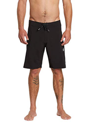 Volcom Lido Solid Mod 20" Pantalón Corto, Black, L Men's características