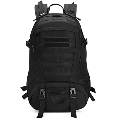 HUNTVP 30L Táctica Mochila MOLLE Mochila de Hombro Militar Mochila Asalto Impermeable para Aire Libre Caza Correr Viaje Ciclismo Camping Senderismo, T