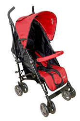 Silla de paseo para bebé. Silleta para bebé babykiss roja. De regalo burbuja universal para lluvia en oferta