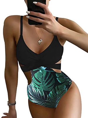 Bañadores Enteros Mujer Reductores Bikinis Mujer Push Up Bañador Natacion Mujer Bikini Relleno Playa Surf Reductor Trikini Swimwear Women Monokini Tra
