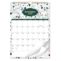 Calendario de pared 2022: calendario de pared anual 2022, calendario mensual de escritorio / pared, enero de 2022 - diciembre de 2022, bloques grandes precio