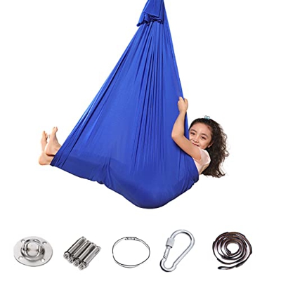 Terapia De Interior Swin Hamaca,Columpio Elástico De Terapia Sensorial,Columpio De Terapia Interior para Niños y Adultos,para Autismo,Hiperactividad, 