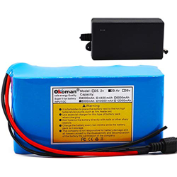 Batería De Iones De Litio para Bicicleta Eléctrica De 24v Y 8ah, Batería De 29,4 V, 8000mah, Batería De 18650 W, Motor Y Cargador para Silla De Ruedas en oferta