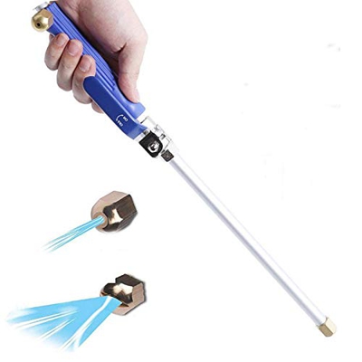 Agua de lavado a presión de coche, lavadoras de chorro eléctrico, varilla de lavado a presión de chorro profundo extensible para jardín con boquilla d