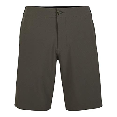 O'Neill Pm Hybrid Chino Shorts, Pantalones cortos para Hombre, Verde (6530 Military Green), 30