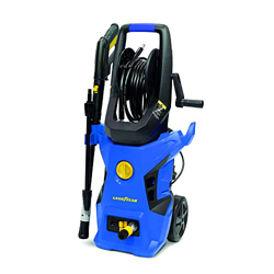 GOODYEAR hidrolimpiadora de Alta presión 2200W, 170 Bares, 450 l/h, Incluye Lanza Regulable, Lanza Turbo, detergente para jabón y un Cepillo Adicional en oferta