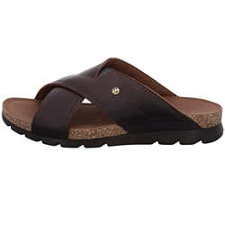 PANAMA JACK Sandalias de Hombre Salman C13 Napa Grass Marron/Brown 44 EU en oferta