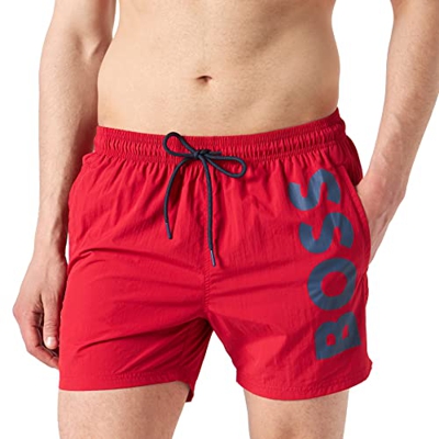 BOSS Octopus, Bañador para Hombre, Rojo (Bright Red629), L