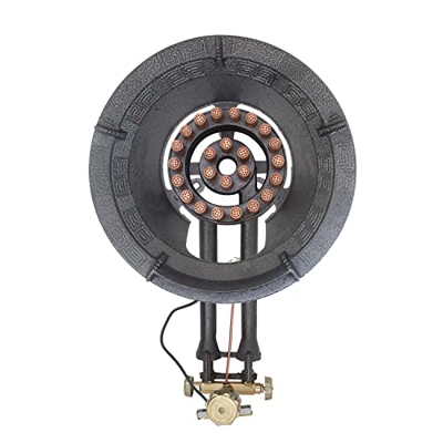 oomvarmer Hornillo Gas Hierro Fundido Quemador Estufa de Gas portatil hornillo propano Profesional Camping con inyector Gas glp butano