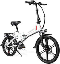 Samebike 20LVXD30-II versión de actualización 48 V 10.4AH Bicicleta eléctrica de 20 Pulgadas Rueda Plegable para Adultos precio