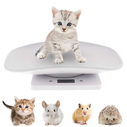 FAMKIT Báscula para perros que no son mascotas, pequeña báscula de cocina con cinta métrica, báscula digital para bebés, pantalla LCD de cocina para a en oferta