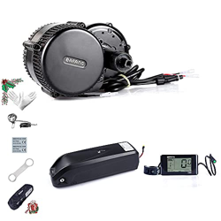 BAFANG BBS01B 36V 250W / 350W / 500W Kit de Conversión de Bicicletas Eléctricas, Batería de Tubo descendente Opcional de 36 V 7,8Ah/10Ah/15,6Ah/17,4Ah precio