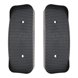 Par de pedales elípicos negros para fitness, pedales, accesorios de plástico, 34,5 x 15 cm, compatible con XS SPORTS CROSS TRAINER precio