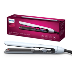 Plancha de pelo serie 5000 de Philips con tecnología ThermoShield en color rosa [modelo BHS520/00] en oferta