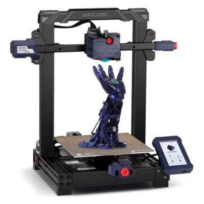 ANYCUBIC Kobra Impresora 3D, Sistema de nivelación automática de Desarrollo Propio y Plataforma magnética de Resorte de Acero, Compatible con TPU/PLA/