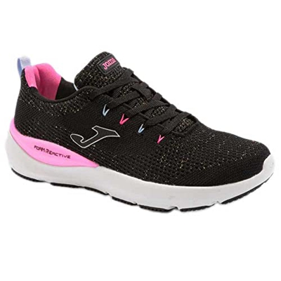 Joma Serie Selene Lady, Zapatillas Deportivas Mujer, Negro, 40 EU