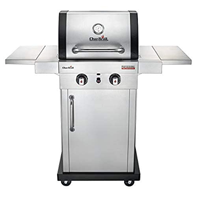 Char-Broil Professional Serie 2200 S: Barbacoa de Gas de Dos quemadores con tecnología TRU-Infrared™, Acabado en Acero Inoxidable.