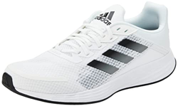 Adidas Duramo SL, Zapatillas Hombre, Gray/Black/White, 40 2/3 EU en oferta