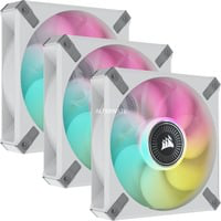 iCUE ML120 RGB ELITE Carcasa del ordenador Ventilador 12 cm Blanco 3 pieza(s) características