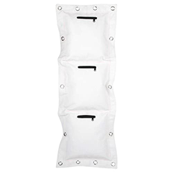 DAUERHAFT Bolsa de Arena vacía, Lona Pesada + Hebilla de Acero Resistente al Desgaste, Duradera, Color Beige Claro Wing Chun Wall Target, para Boxeo,  características
