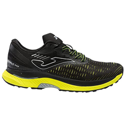 Joma Serie hispalis, Zapatillas de Atletismo Hombre, Negro-Amarillo Fluor, 42 EU en oferta