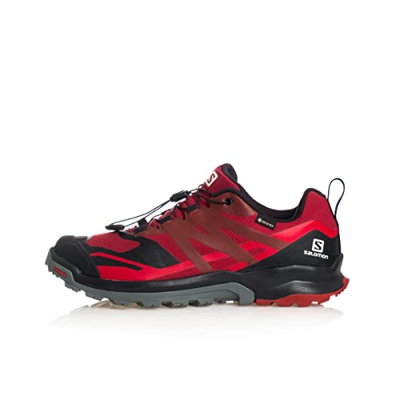 SALOMON Shoes XA ROGG 2, Zapatillas de Trail Running Hombre, Biking Red/Black/Chili Pepper, 44 EU