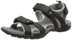 Lico Unisex Detroit V Sandale Adulto, Grau Schwarz, 45 EU en oferta