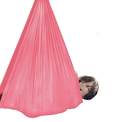 LSRRYD Hamaca de Abrazo Columpio De Terapia De Interior para Niños Y Adolescentes con Necesidades Especiales Hamacas Autismo Aspergers (Color : Pink,  en oferta