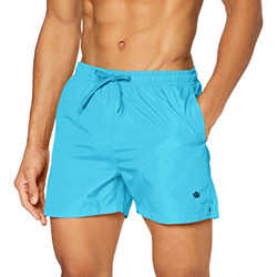 Putney Bridge Hampton Swim Shorts Bañador para Hombre, Azul Turquesa, S características
