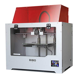 BIBO 2 3D Printer Engraving Sturdy Frame Dual Extruders WIFI Touch Screen Cut Printing Time in Half Filament Detect Heatable Glass Bed precio