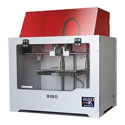 BIBO 2 3D Printer Engraving Sturdy Frame Dual Extruders WIFI Touch Screen Cut Printing Time in Half Filament Detect Heatable Glass Bed