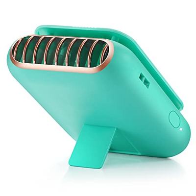 BEYIMEI ventilador portátil, ventilador de cordón USB recargable, ventilador de mano que puede cambiar tres velocidades de viento, utilizado en la Ofi