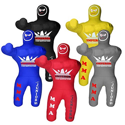 Emperor Muñeco deportivo para niños BJJ de lucha libre, saco de boxeo MMA brasileño, Jiu Jitsu para niños, judo para jóvenes lanzar boxeo, maniquí sin