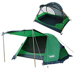 Tienda de Nailon Ultraligera para mochileros 1-2 Personas para Acampar al Aire Libre, Senderismo, Ciclismo, montañismo, Motocicleta, 20D, Impermeable, en oferta