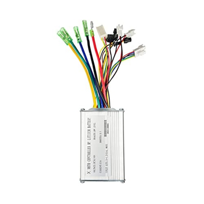 TEEKOO Ebike JN 15A onda cuadrada SM con controlador de luz para 36 V/48 V 250 W/350 W eléctrica bicicleta de montaña kit de conversión