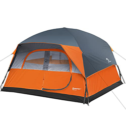 Bessport - Tienda de campaña para 4 Personas, 4 Estaciones, Impermeable y ventilada, fácil de Instalar, Tienda de Techo Doble, ventilación de Puerta D características