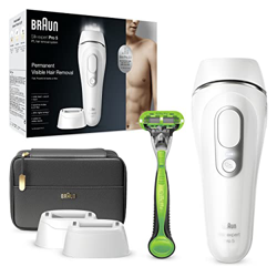 Braun Silk-expert Pro 5 Depiladora Hombre Luz Pulsada IPL, Cabezal de Precisión Ancho y Maquinilla Afeitar Gillette Body, Alternativa a la Depilación  precio