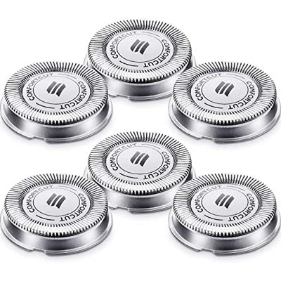 6 paquetes de cabezales de repuesto SH30 para afeitadora eléctrica Philips Series 1000, 2000, 3000