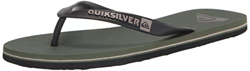 Quiksilver Molokai, Sandalia Hombre, Verde y Negro, 43 EU características