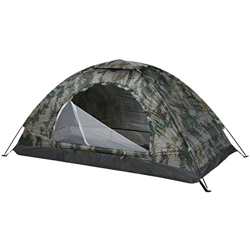 Moiuioa Nuevo en 2010 Tienda De Campaña Al Aire Libre 2 Personas Capa única Portátil Tienda Ultraligera Anti-UV Recubrimiento Impermeable Al Aire Libr en oferta
