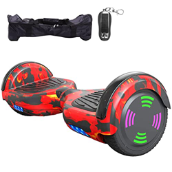 HOVERMAX Hoverboards, Hoverboards de 6.5 Pulgadas para Niños, Hoverboards con Control Remoto Flash Led Bluetooth y Bolsa de Transporte, Regalo para Ad precio