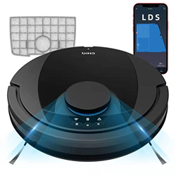 CHiQ C5L Robot Aspirador con detección láser LDS, 13 Tipos de Sensores, Navegación Láser Inteligente ,2100 Pa, Autocarga, Control App, para Pelo de Ma precio
